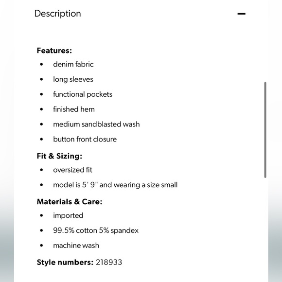 🆕 NWT Maurices Jean Jacket, XL - Picture 4 of 5